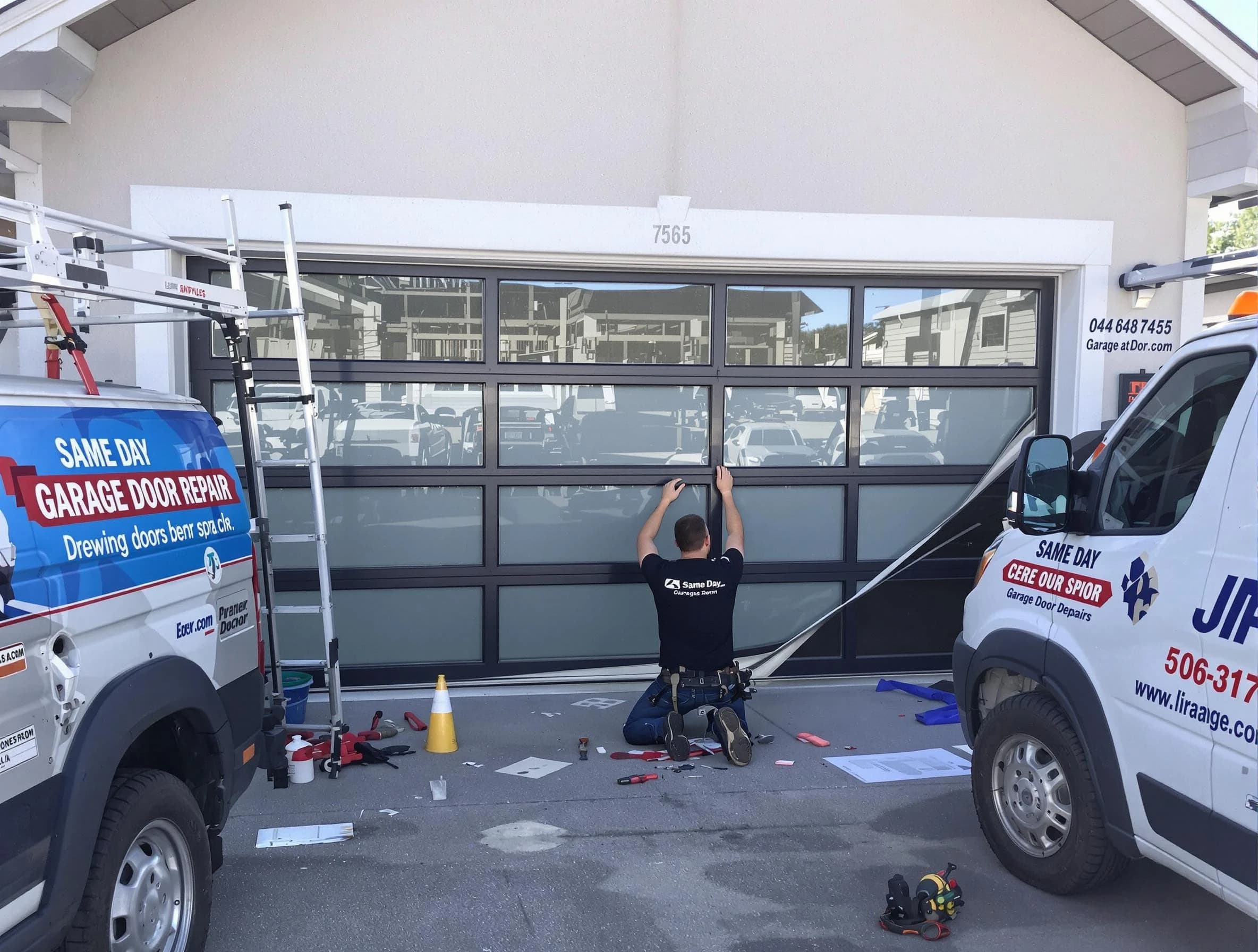 Wellesley Garage Door Repair providing same-day garage door repair in Wellesley