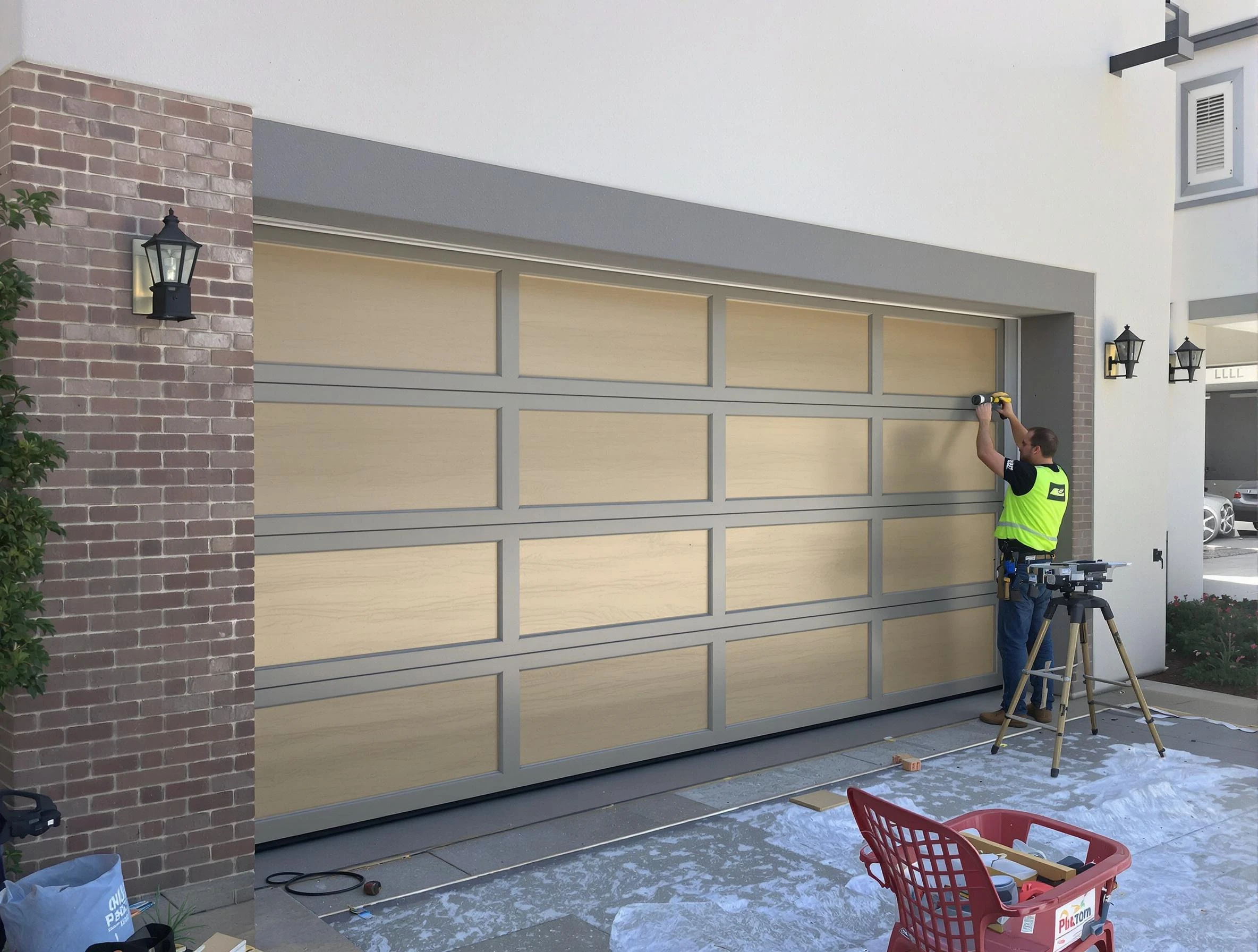 Garage door replacement service by Wellesley Garage Door Repair in Wellesley