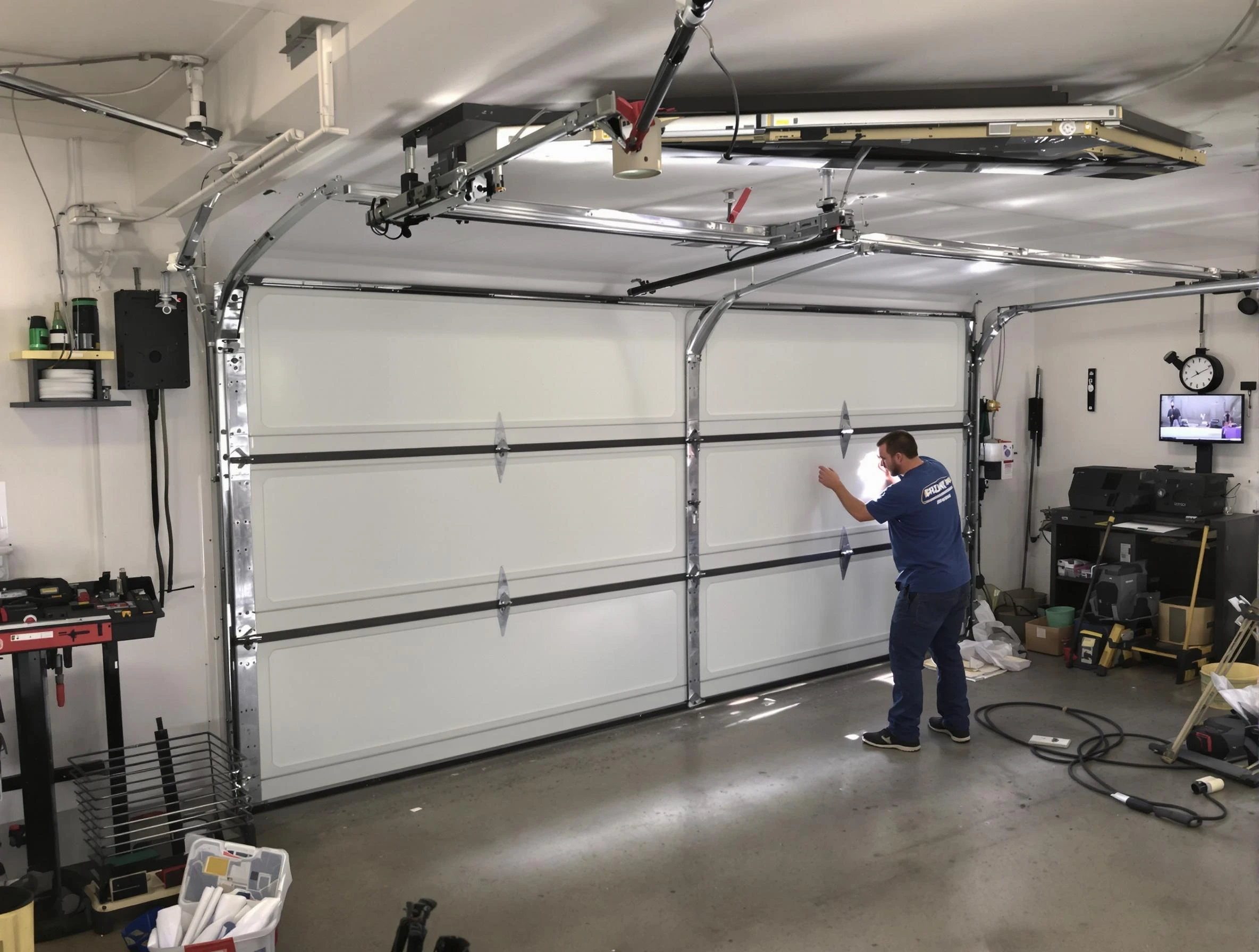 Professional garage door repair service by Wellesley Garage Door Repair in Wellesley